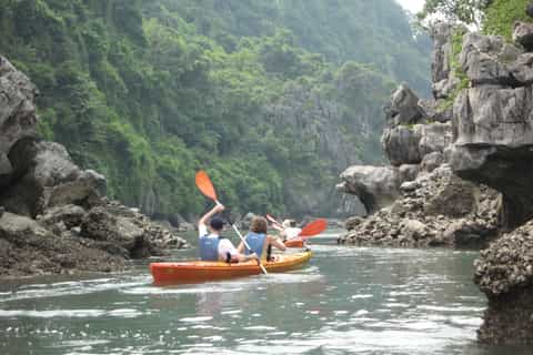 from hanoi 2day ha long bay cruise with activities