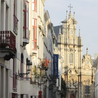 Brussels: Self-Guided Interactive Place Saint Catherine Tour