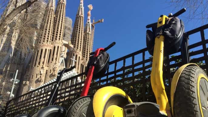 barcelona excursão de segway a gaudí