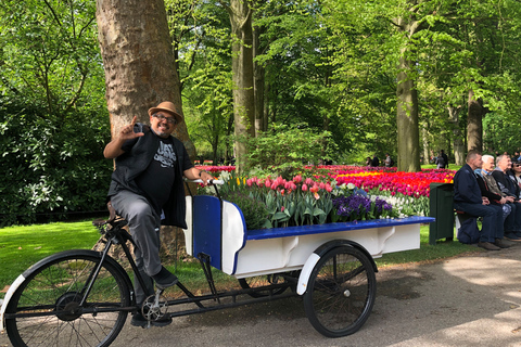 Amsterdam: Keukenhof Tulip Garden and Giethoorn Experience