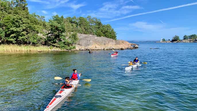 stoccolma kayak e campeggio nellarcipelago di 2 giorni
