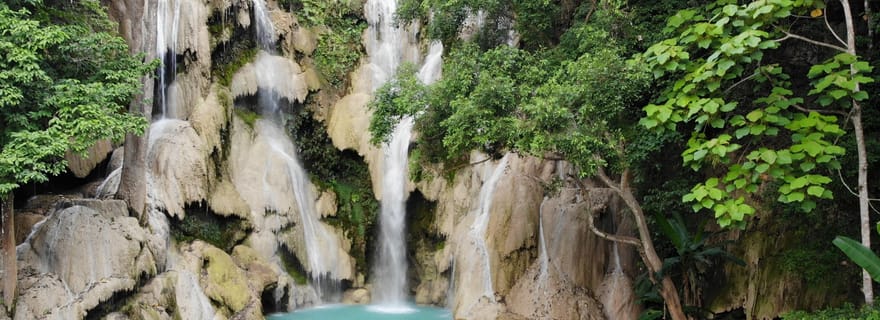 Luang Prabang : Croisière vers les grottes de Pak Ou et les chutes d'eau de Kuang Si