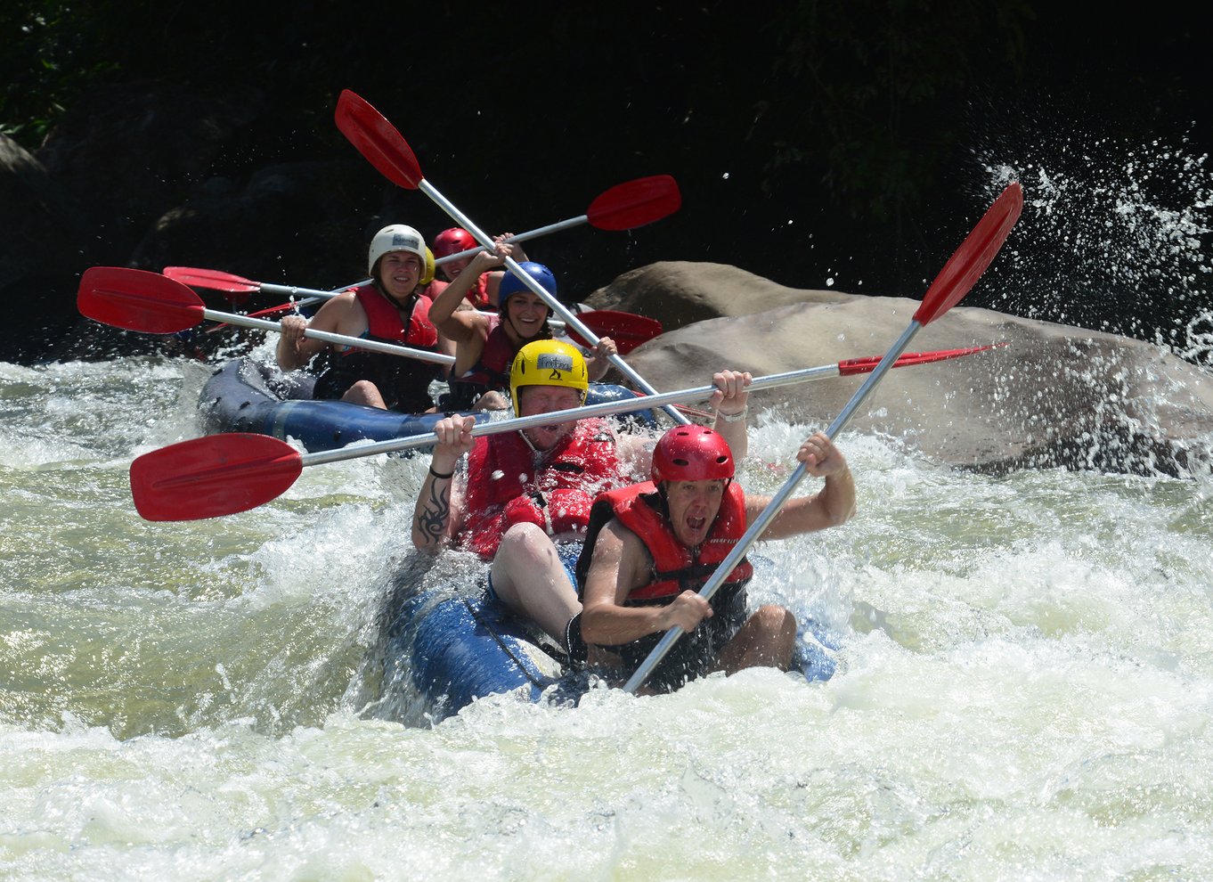 Mission Beach: Tully River Halvdags White Water Rafting