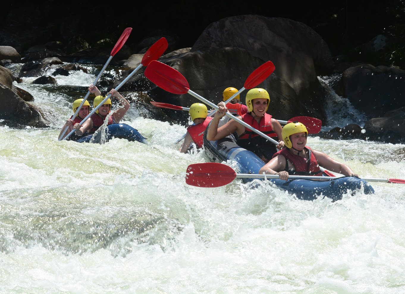 Mission Beach: Tully River Halvdags White Water Rafting