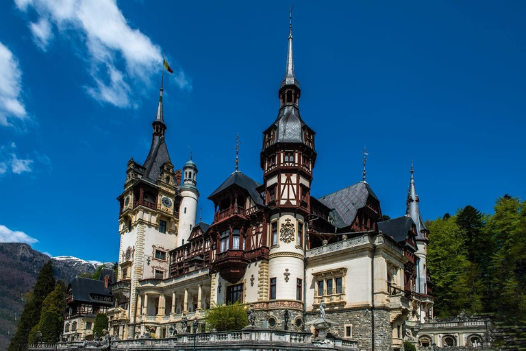 Peles, Dracula's Castles & Brasov: Private Day Trip & Pickup