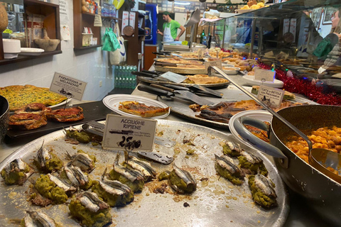 Genoa: A Traditional Full Meal Food Tour with Drinks