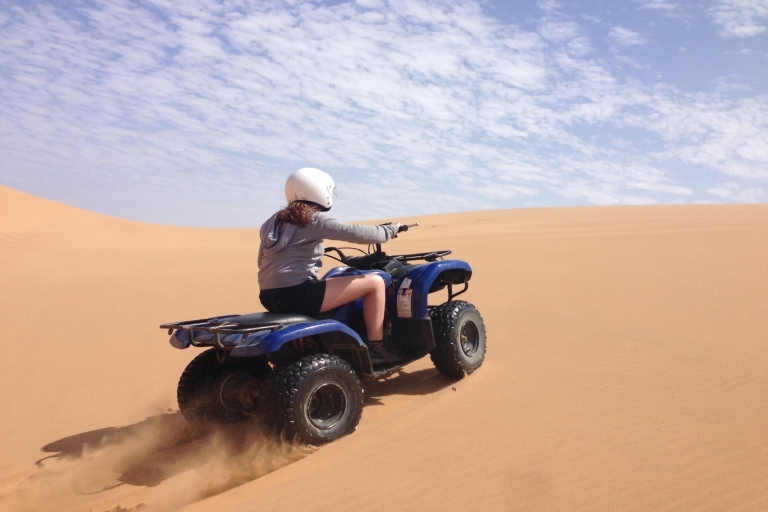 Doha: Desert Adventure Quad Bike Safari Shared Tour with Single Rider