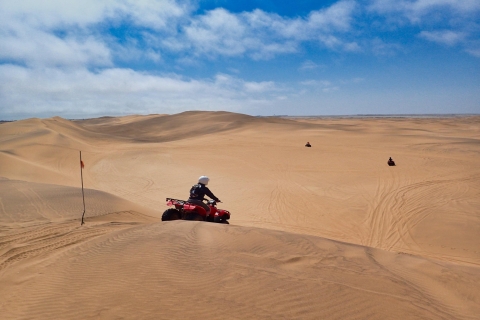 Doha : Safari en quad dans le désertCircuit partagé avec cavalier seul