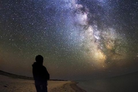 Hurghada: pustynna przygoda z obserwacją gwiazd jeepem z kolacją