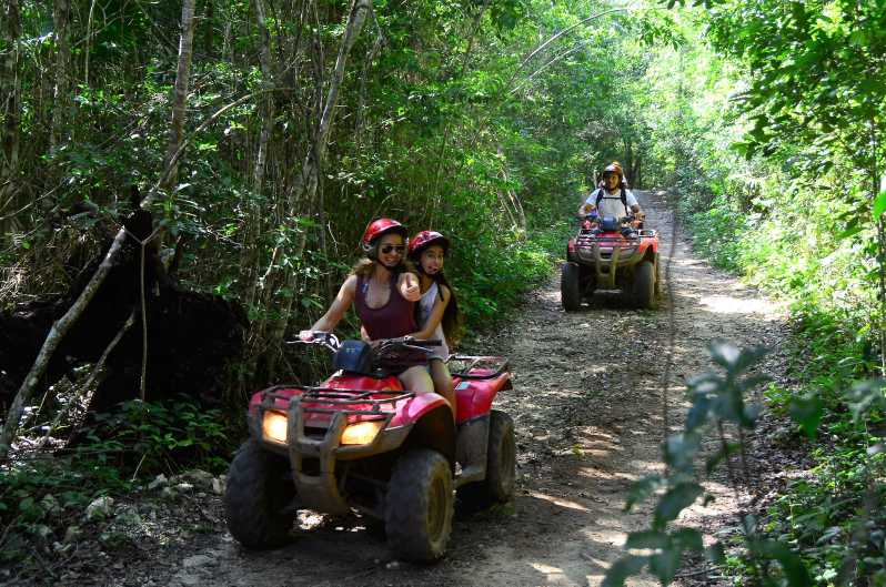 Tulum: ATV, Cenote, Zip lining i Rappelling Experience