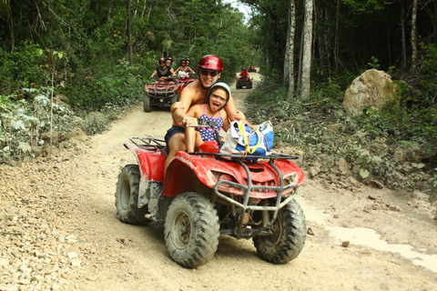 From Cancun: ATV, Cenote, and Rappelling Jungle Experience Tulum: ATV, Cenote, and Rappelling Jungle Experience