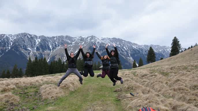 from brasov piatra craiului national park 2day guided trek