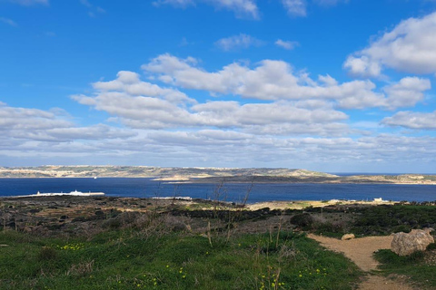 Norra Malta: Fyrhjulingstur med naturskönt land, hav och bad