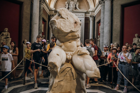 Rome : Visite matinale des musées du Vatican et de la chapelle Sixtine