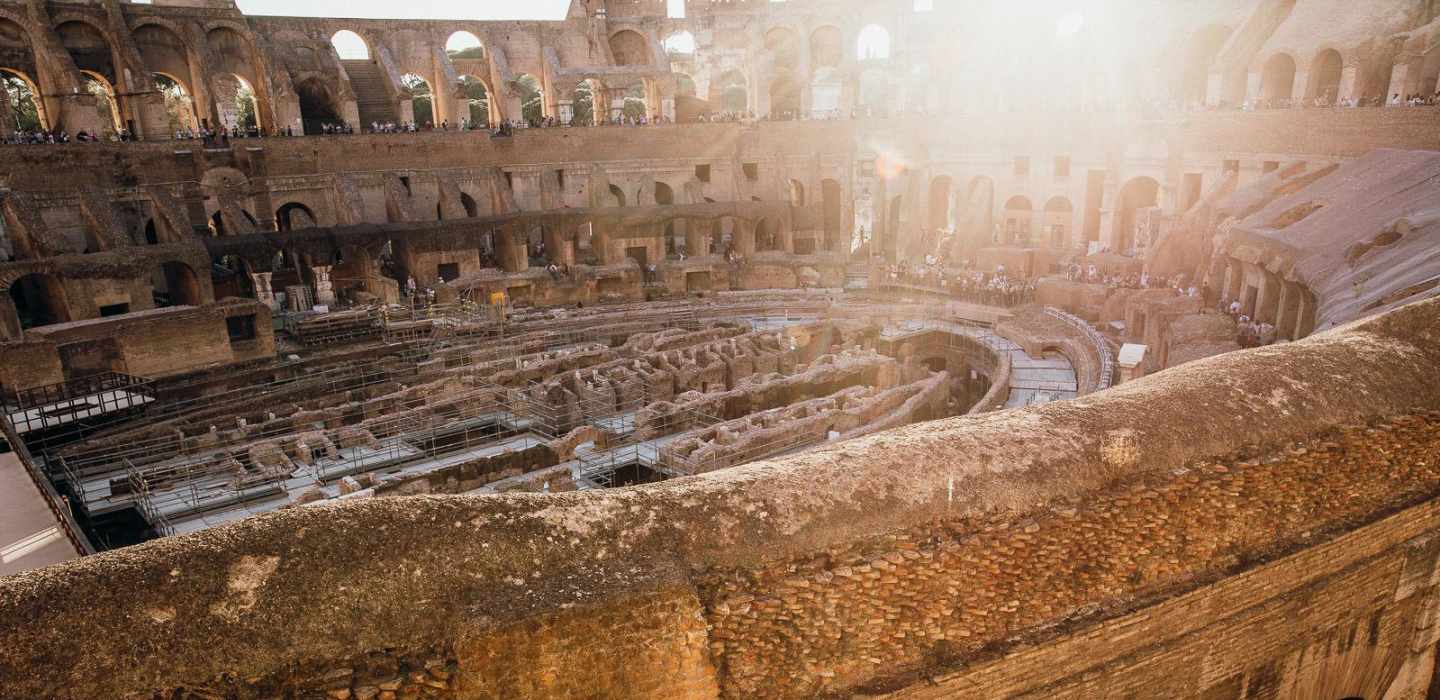 Rom: Schnelleinlass Kolosseum, Gladiatoren-Tor und Arena