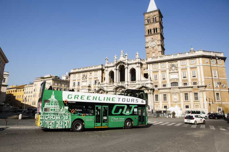 Рим: панорамный hop-on hop-off автобус на 24/48/72 часа