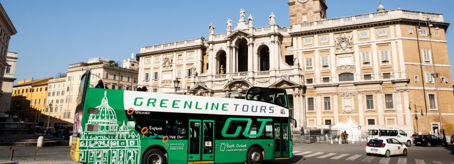 Rome : bus panoramique à arrêts multiples 24 h/48 h/72 h