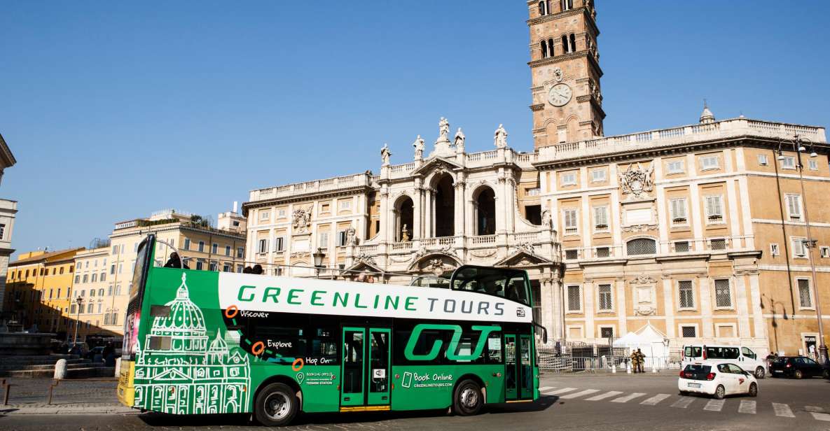 Rome: ticket hop on, hop off-bus voor 24, 48 of 72 uur
