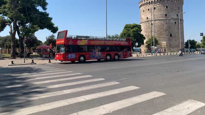 thessaloniki hopon hopoff bus tour