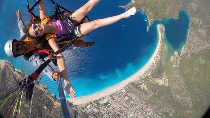 oludeniz tandem 30minute paragliding flight