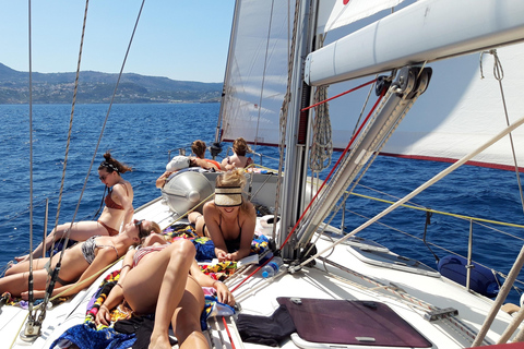 From Chania: Fully Private Sailing Cruise with Meal & Drinks