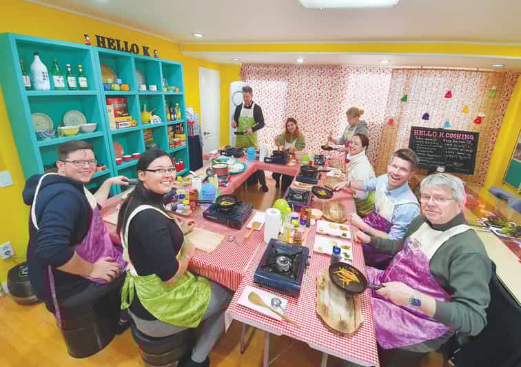 Seoul Korean Cooking Class at a Local Home and Market Tour GetYourGuide