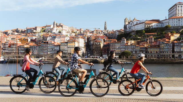 Visit Porto City Highlights 3-Hour Guided Electric Bike Tour in Porto