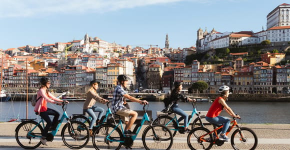 Porto: City Highlights 3-Stunden geführte Elektrofahrrad Tour