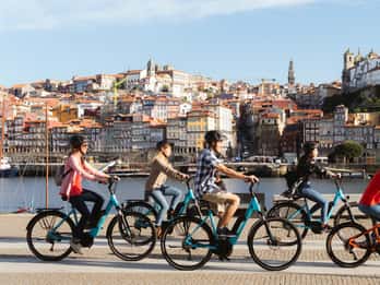 Porto: City Highlights 3 horas tour guiado na cidade em bicicleta eléctrica