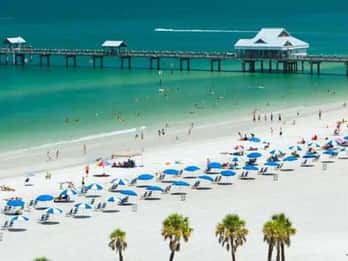 Von Orlando: Tagesausflug nach Clearwater Beach mit Optionen Von Orlando: Tagesausflug nach Clearwater Beach mit Optionen