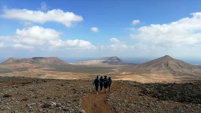 fuerteventura montaña escanfraga volcano summit hike