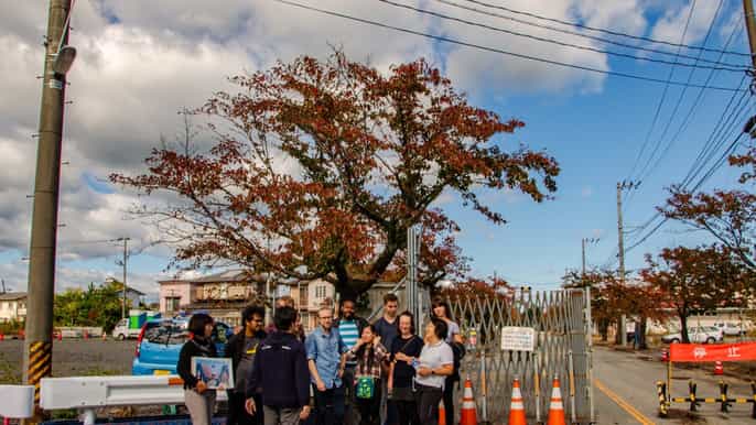 fukushima overnight tour of disaster area