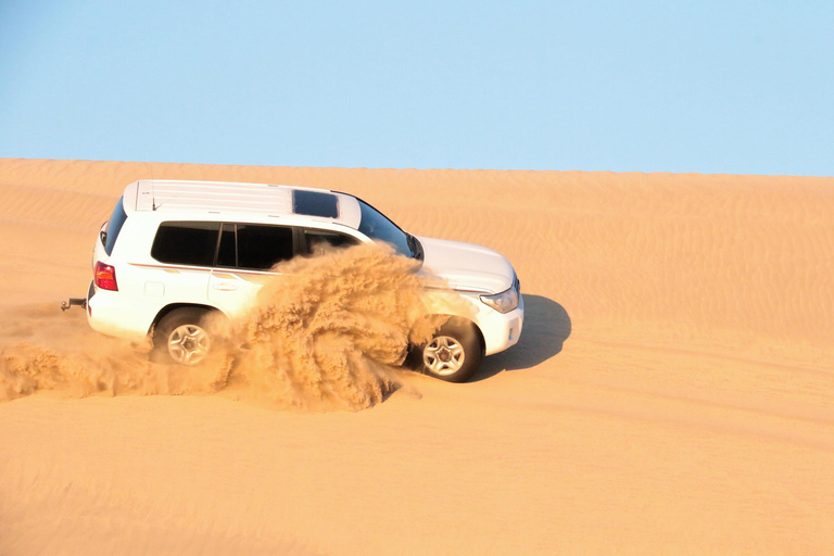 Doha: Safári no deserto com quadriciclo, sandboard e passeio de cameloTour Compartilhado