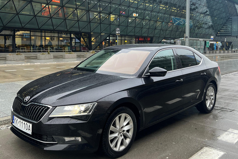 Privetransfer Katowice Luchthaven van/naar Zakopane Stad