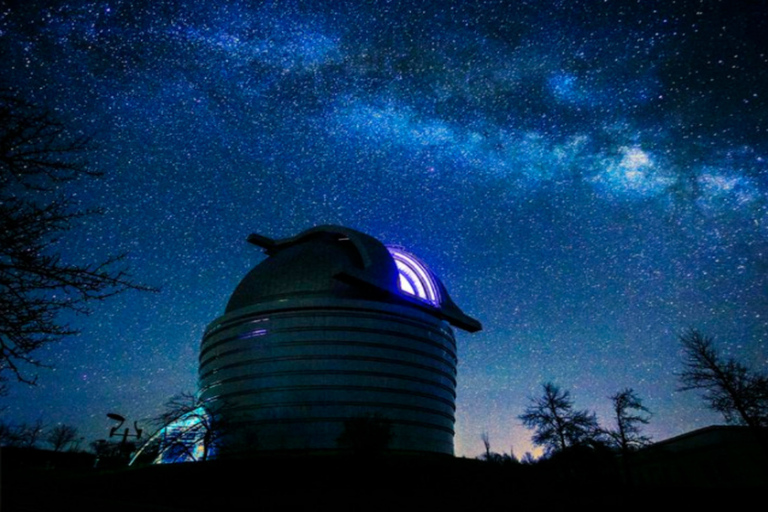 Bakou: visite d'une nuit de vin biologique et d'observation des étoiles avec dîner