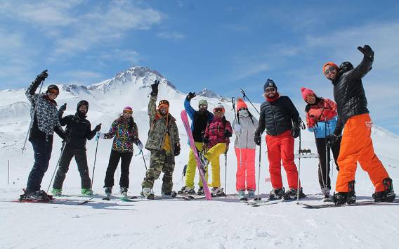 Von Kappadokien: Erciyes (Argaeus) Mountain Ski Tour