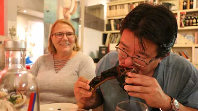 florence food tour with local wine florentine steak