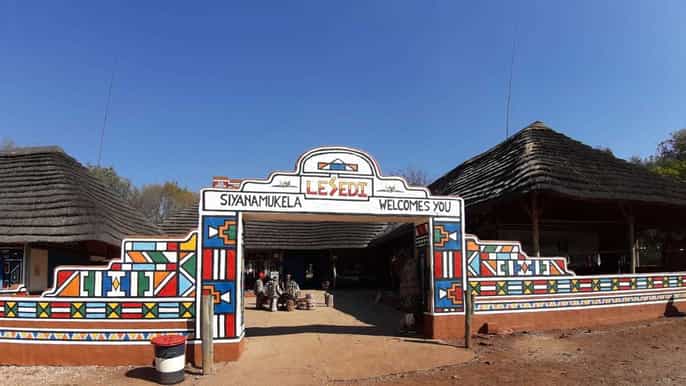 from johannesburg or pretoria lesedi cultural village tour