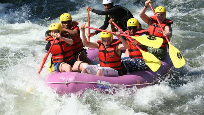 depuis alanya aventure en rafting dans le canyon de köprülü