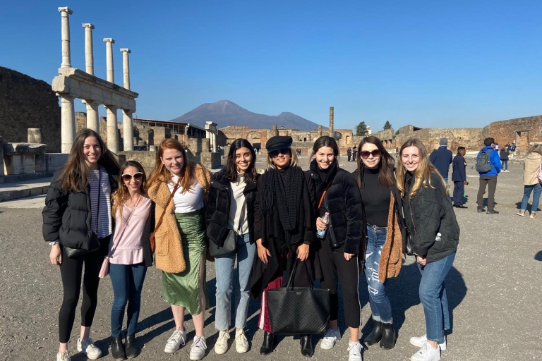 From Rome: Pompeii All-Inclusive Tour with Live Guide Tour in English