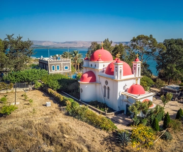 Da Tel Aviv: tour del fiume Giordano, di Nazareth e del Mar di Galilea