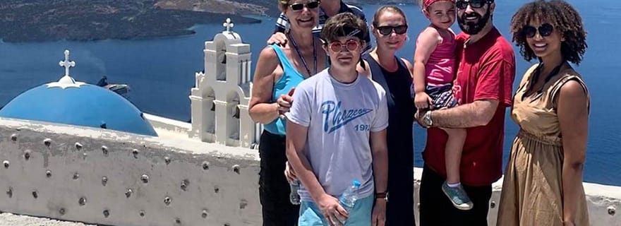 Visite privée de Santorin Panoramique Firostefani & Oia Blue Dome