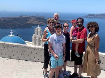Santorini Panoramic Firostefani & Oia Blue Dome Privat tur