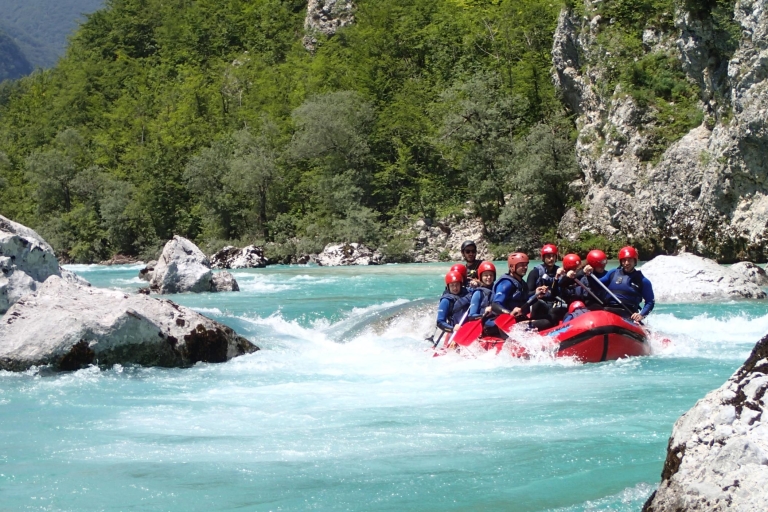 From Bovec: Rafting on Soča River Small Group Option