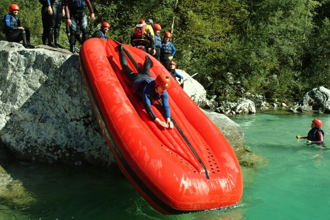 Depuis Bovec : séance de rafting sur la SočaOption séance en petit groupe