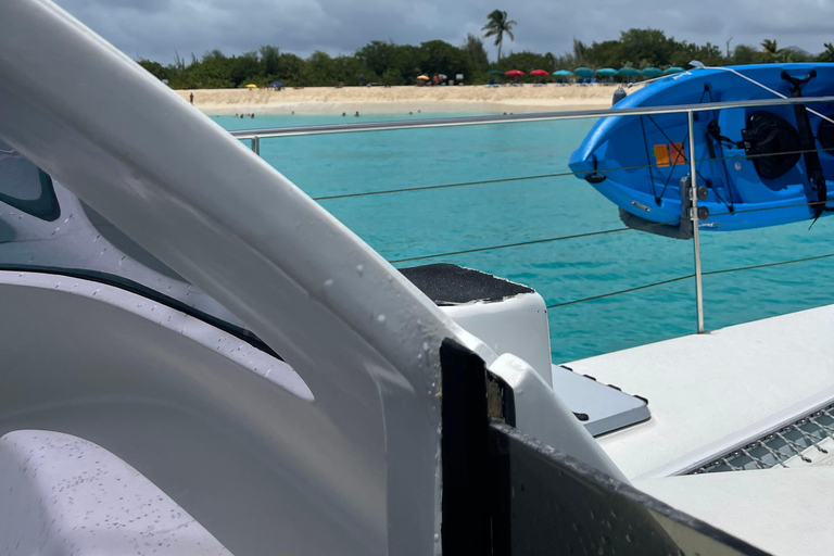 St. Martin: Catamaran Snorkel Cruise with Open Bar and Lunch