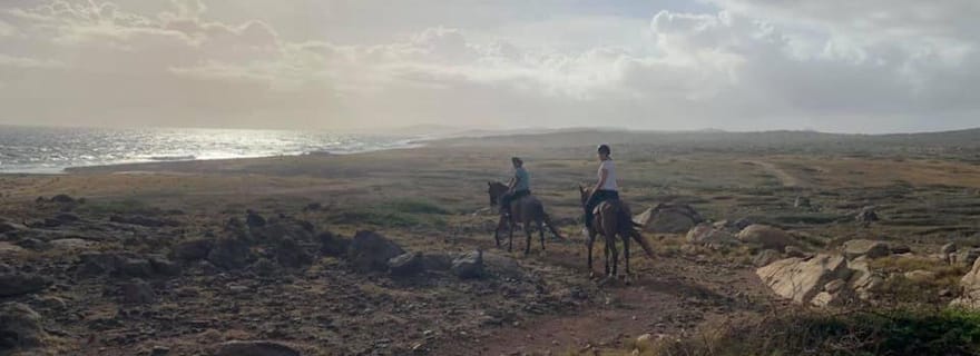 Balade à cheval au coucher du soleil 1h30
