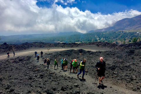 From Taormina: Full-Day Etna, Wine &amp; Alcantara Canyons Tour