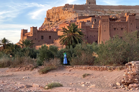 Desde Marrakech: caminata de 2 días a Ait-Benhaddou y Ouarzazate