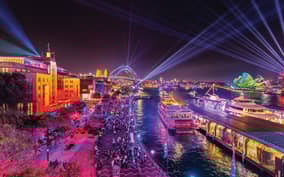 Vivid Sydney: 2-Hour Cruise with Standing Buffet